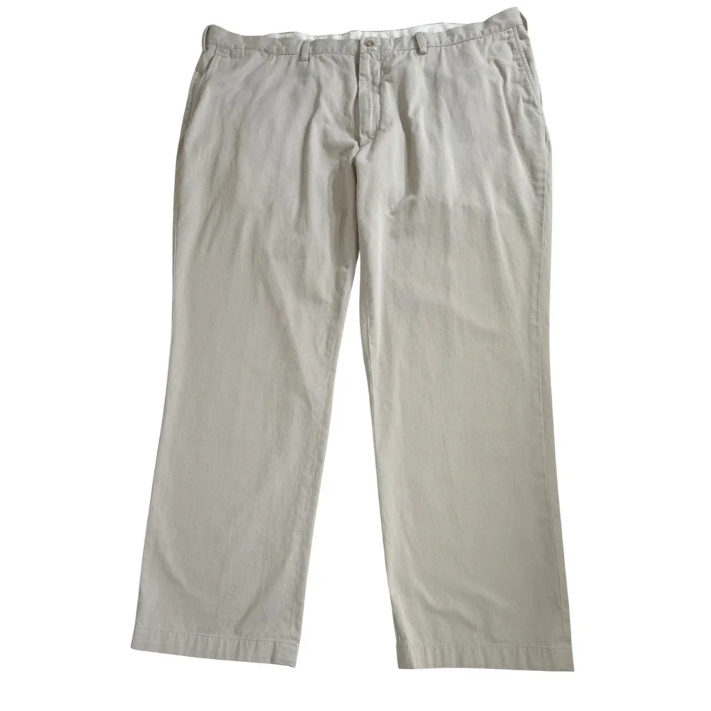 Polo Ralph Lauren‎ Classic Fit Chino Pants 48x32 (46x31.5) Beige Business Office